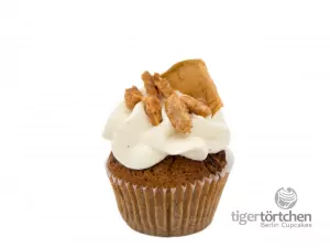 Brat-Apfel Cupcake Brat-Apfel Cupcake: Apfel-Mandel-Cupcake und Vanillepudding-Creme (ohne Gluten)