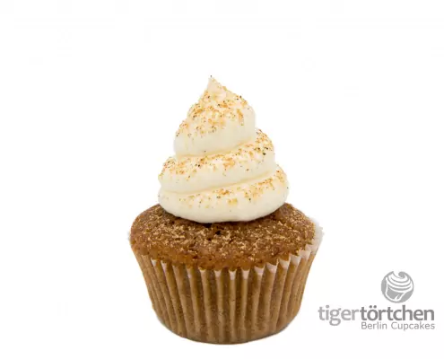 Chai-Latte Cupcake: Veganer Chai-Latte-Cupcake und Zitronen-Creme