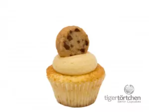 Cookie-Dough Cupcake: Vanille-Cupcake und Plätzchenteig-Creme