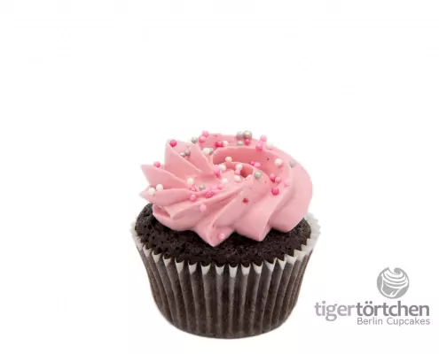 HimBärchen Cupcake: Schoko-Himbeer-Cupcake und Himbeer-Creme