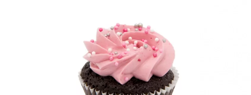 HimBärchen Cupcake: Schoko-Himbeer-Cupcake und Himbeer-Creme