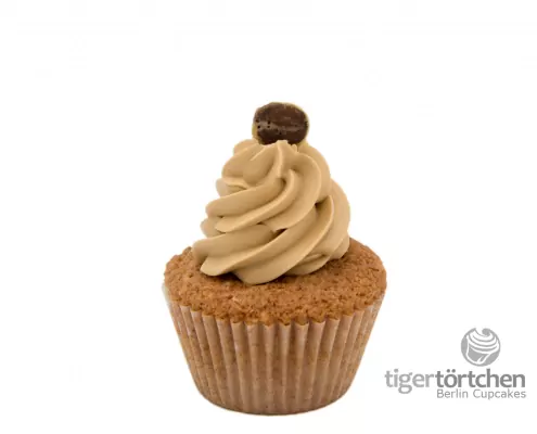 Mokka-Nuss Cupcake: Haselnuss-Cupcake und Schoko-Kaffee-Topping (ohne Gluten)