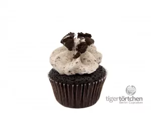 Oreo-Cream Cupcake Oreo-Cream Cupcake: Veganer Schokoladen-Cupcake und Vanille-Keks-Creme
