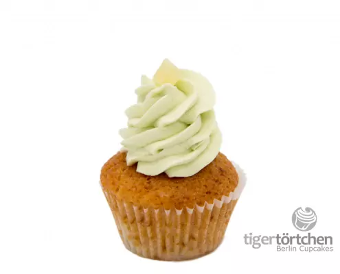 Pineapple-Power Cupcake: Veganer Ananas-Cupcake und Avocado-Zitronen-Creme