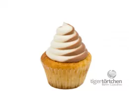 White-Tiger Cupcake: Vanille-Cupcake und Schoko-Vanille-Creme