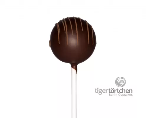 Brownie Pop Cake-Pop: Schoko-Walnuss-Kuchen mit Zartbitter-Schokoladenhülle