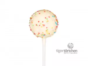 Kinder-Schoki Cake-Pop Kinder-Schoki Cake-Pop: Schoko-Kuchen mit weißer Schokoladenhülle