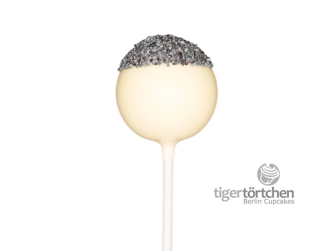 LeMohn Pop Cake-Pop LeMohn Pop Cake-Pop: Zitronen-Mohn-Kuchen mit weißer Schokoladenhülle