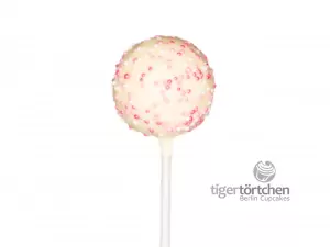 Princess Pop Cake-Pop Princess Pop Cake-Pop: Schoko-Kuchen mit weißer Schokoladenhülle