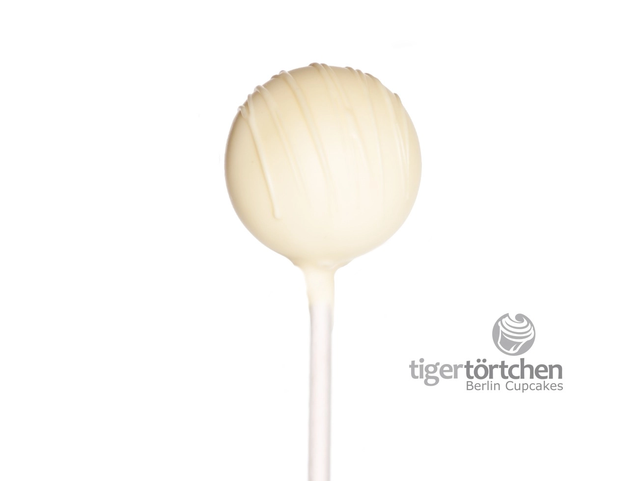 Tonka Pop Cake-Pop: Tonka-Kuchen mit weißer Schokoladenhülle
