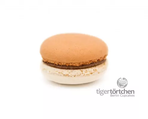 Espresso Macaron: Macaron mit einer Füllung aus Schokolade und Espresso
