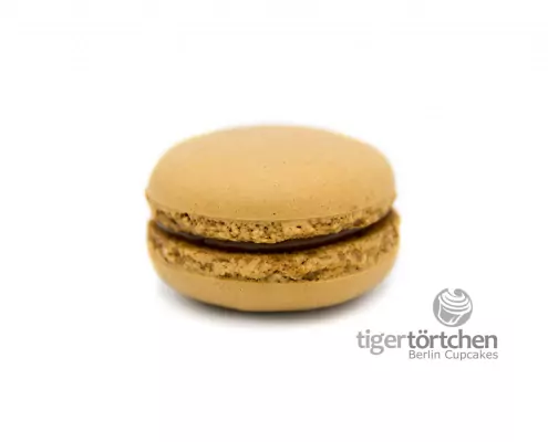 Salty-Caramel Macaron: Macaron mit einer Füllung aus salzigem Karamell