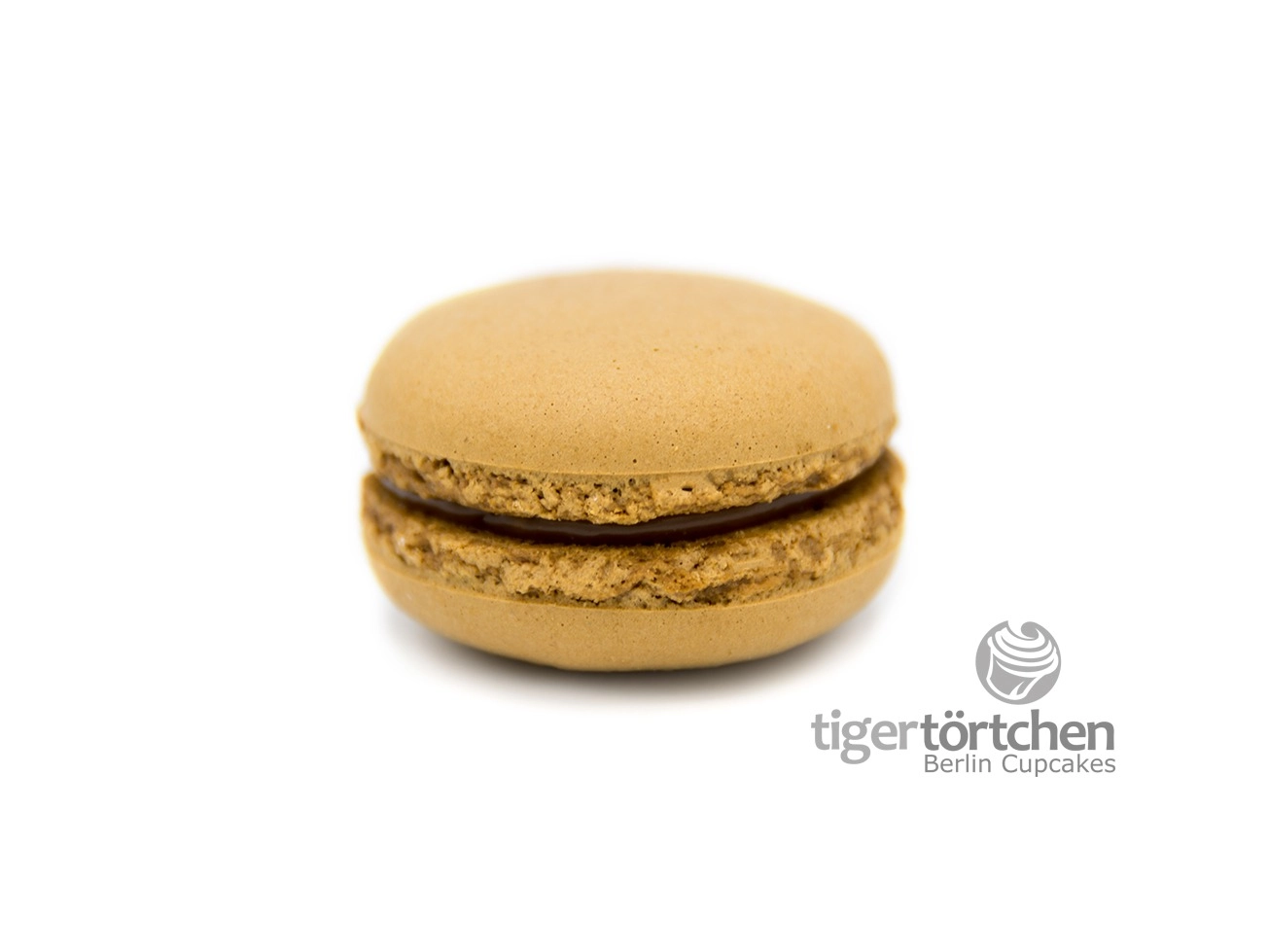 Salty-Caramel Macaron: Macaron mit einer Füllung aus salzigem Karamell