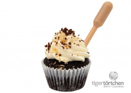 Irish-Cream Cuptail: Schoko-Cupcake und Mascarpone-Topping mit Baileys-Infusion