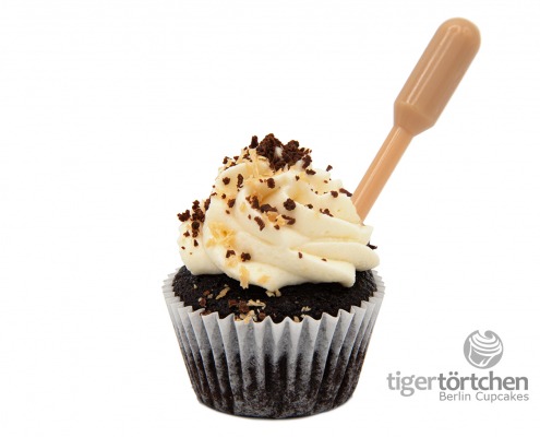 Irish-Cream Cuptail: Schoko-Cupcake und Mascarpone-Topping mit Baileys-Infusion