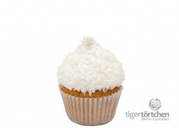 Kokos-Kuss Cupcake: Kokos-Cupcake und luftig-süßes Topping