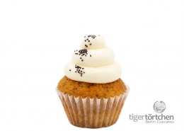 Le-Mohn Cupcake: Zitronen-Mohn-Cupcake und Mohn-Füllung (ohne Gluten)