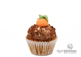 Rübli-Nuss Cupcake: Karotten-Nuss-Cupcake und frische Zitronen-Creme (ohne Gluten)