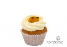 Sweet-Passion Cupcake: Maracuja-Cupcake und White-Schoko-Creme