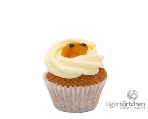 Sweet-Passion Cupcake: Maracuja-Cupcake und White-Schoko-Creme