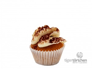Tiramisu Cupcake Tiramisu Cupcake: Vanille-Espresso-Cupcake und Mascarpone-Creme mit Kakao