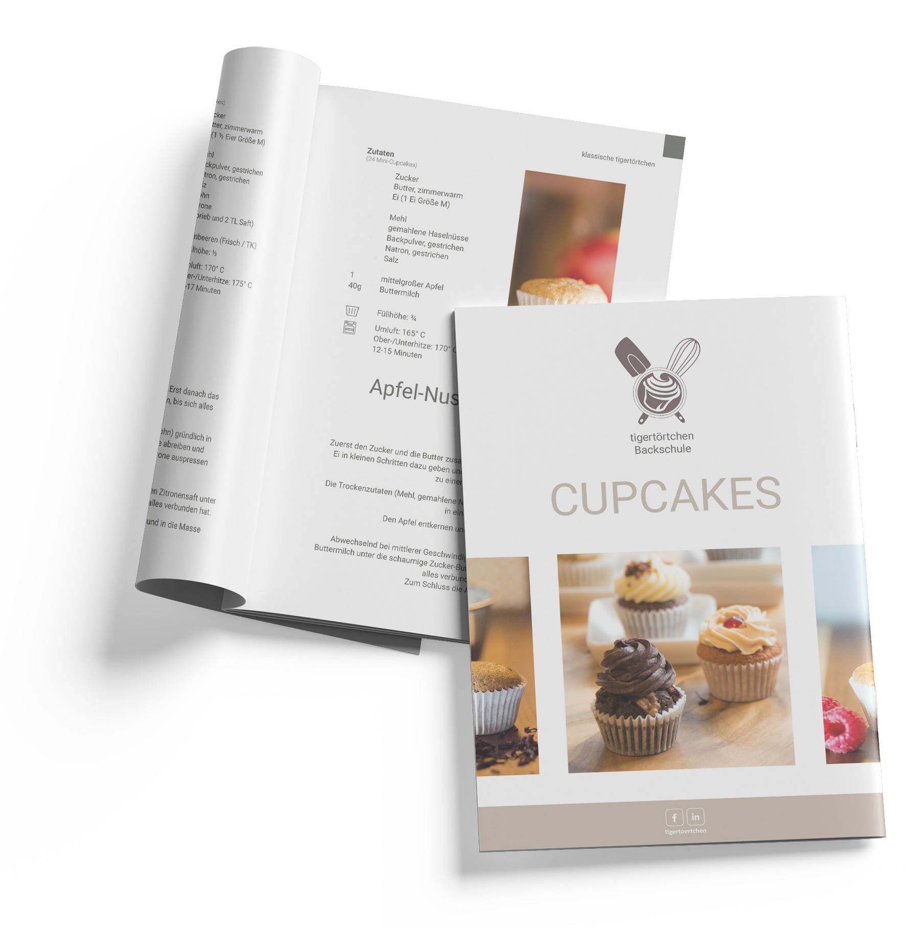 Cupcake_Backkurs-Backheft Cupcake Backkurs Backschule Berlin
