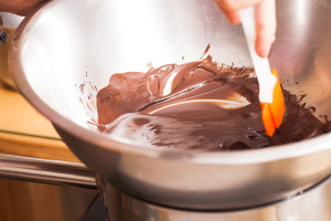 Schokolade temperieren