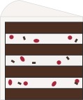 Torte Geschmack Schwarzwälder Kirsch