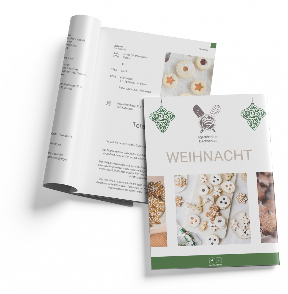 Titelseite_Backheft Weihnachts-Plätzchen Weihnachts Familienevent und Firmenevent Backschule Berlin